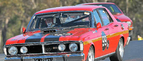 Owen Gordon will drive a Ford Falcon GTHO Phase III in the July 30-31 historic race meeting. Owen Gordon will drive a Ford Falcon GTHO Phase III in the July 30-31 historic race meeting.